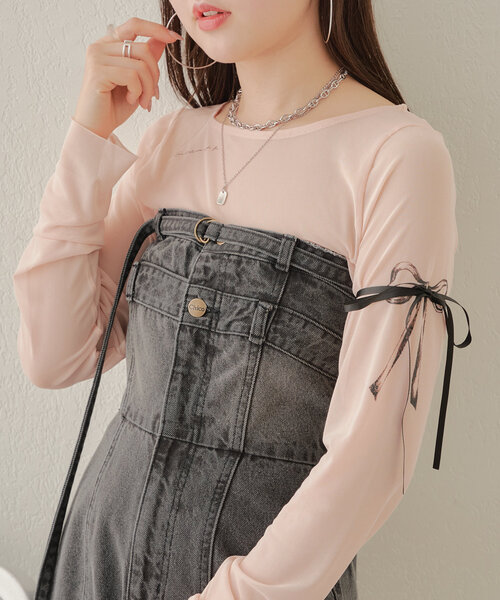 Chico（チコ） tシャツ リボンシアーT レディース : ZOZOTOWN Yahoo!店