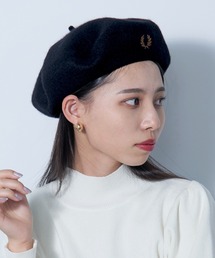 FRED PERRY（フレッドペリー） 帽子 ベレー帽 「FRED PERRY」BERET