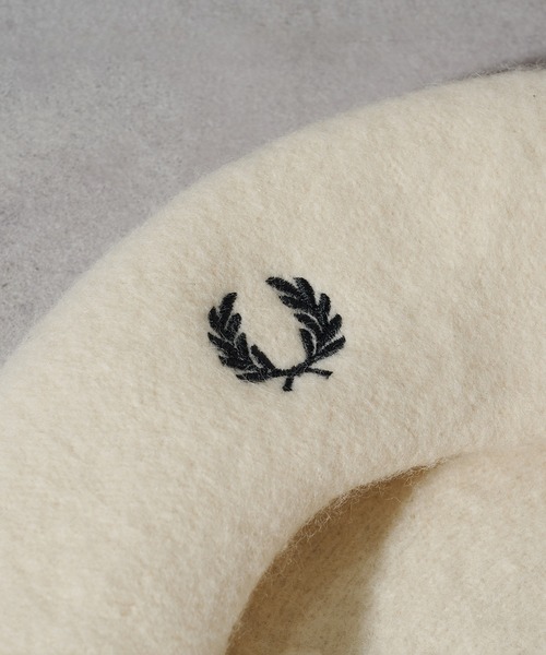 FRED PERRY（フレッドペリー） 帽子 ベレー帽 「FRED PERRY」BERET