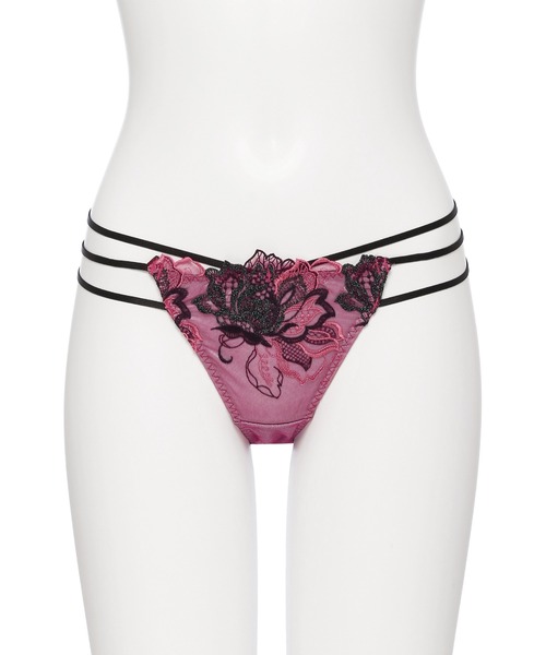 RAVIJOURのピンク 花柄 レース ブラジャーショーツセット【未使用】 RAVIJOUR ショーツ ポンプフラワー エンブレース : ZOZOTOWN