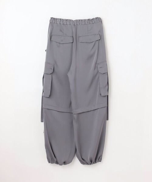 GRACE CONTINENTAL カーゴパンツ サテンカーゴパンツ レディース