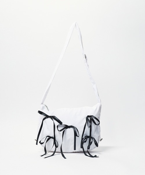 ❣️Ruby ❣️╰(*´︶`*)╯♡　ショルダーバッグその他① Chick ショルダーバッグ バッグ Ribbon Nylon Shoulder Bag