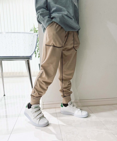 ZIーON パンツ ミニ裏毛 ステッチ スウェットパンツ キッズ 子供