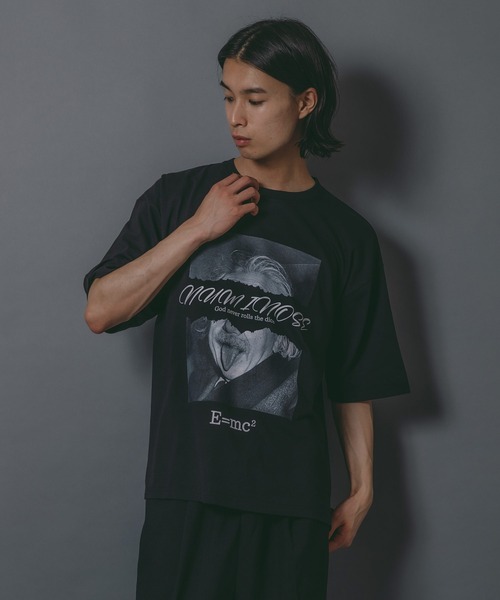 UNIT（NIXON） tシャツ Einstein +mosaic Tee メンズ レディース
