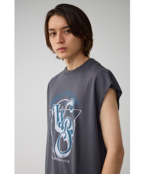 AZUL BY MOUSSY タンクトップ グラフィックノースリーブトップス