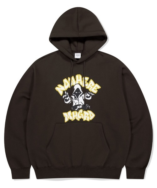 パーカー 「mahagrid/マハグリッド」 NOWHERE DJ HOODIE/ノーウェアー DJ フーディー レディース メンズ