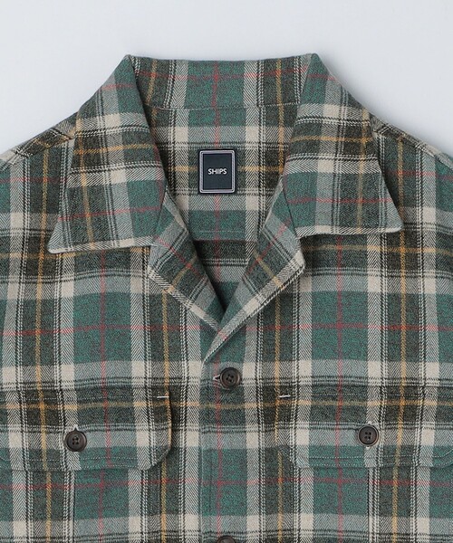 シップス（SHIPS）/SHIPS: ビッグチェック オーバー シャツ SHIPS（シップス） シャツ SHIPS: ビッグチェック オーバー シャツ