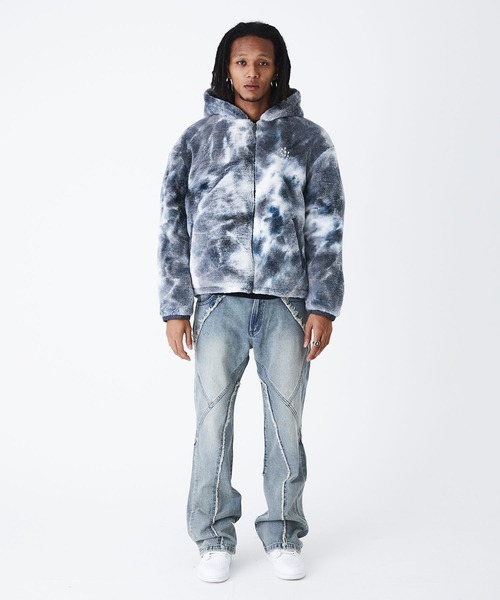 ジャケット・アウター S fur hooded jacket Fur Hooded Zip Jacket HGX0022 – AuroraBoutique