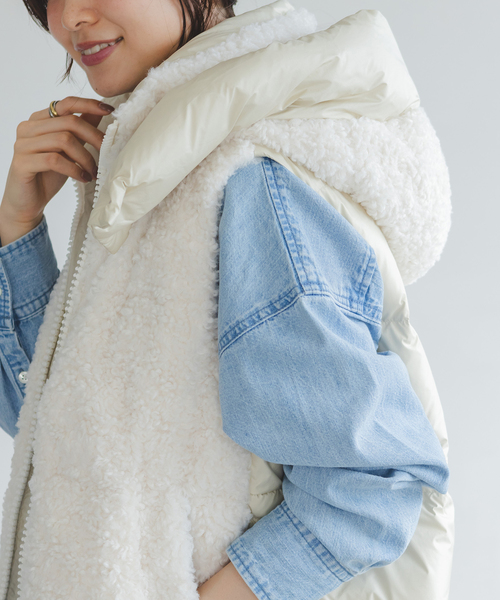 DUNO（デュノ） ダウンベスト ダウン LYRA(ライラ) レディース