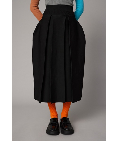 HeRIN.CYE スカート Knit pleats skirt ニットプリーツスカート