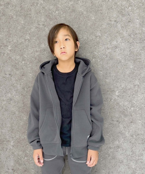 ごぶごぶ　グッズ　レア　パーカー&サコッシュセット THE CASUAL パーカー 綿タッチ 裏起毛 ちょいBIG ZIPパーカー