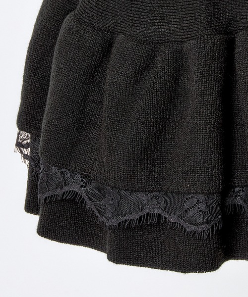 AVENCHUMU ワンピース Piercing Ribbon open shoulder one piece