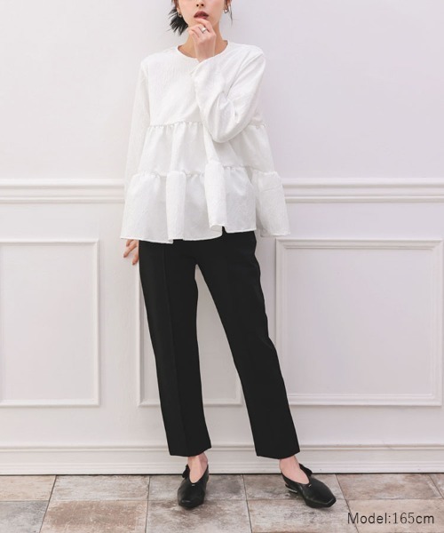 DONOBAN（ドノバン） 膨れジャガードチュニック レディース : ZOZOTOWN