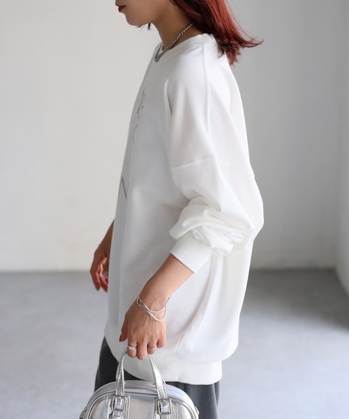 Riberry（リベリー） トレーナー スウェット スクエアロゴ刺繍