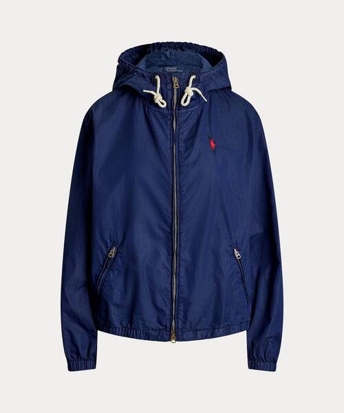 Polo Ralph Lauren XL フード付きジャケット　ジャンパー POLO RALPH LAUREN（ポロ・ラルフローレン） コート アウター ツイル