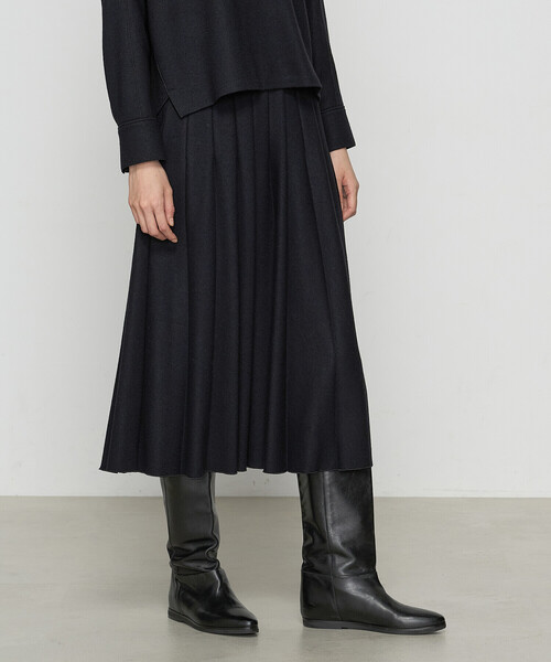 K.T KIYOKO TAKASE（K.T キヨコ タカセ） スカート ウールスムース
