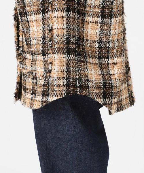 SLOBE IENA　ツイードジャケット　スローブイエナ SLOBE IENA（スローブイエナ） ツイードジャケット FREE ベージュ