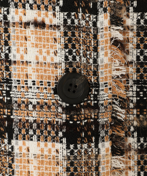 SLOBE IENA（スローブイエナ） ツイードジャケット FREE ベージュ