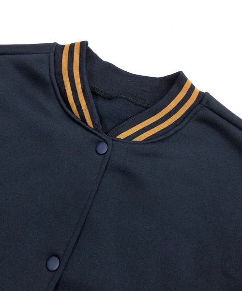 「SHEENA」 スタジャン M ネイビー レディース_画像8