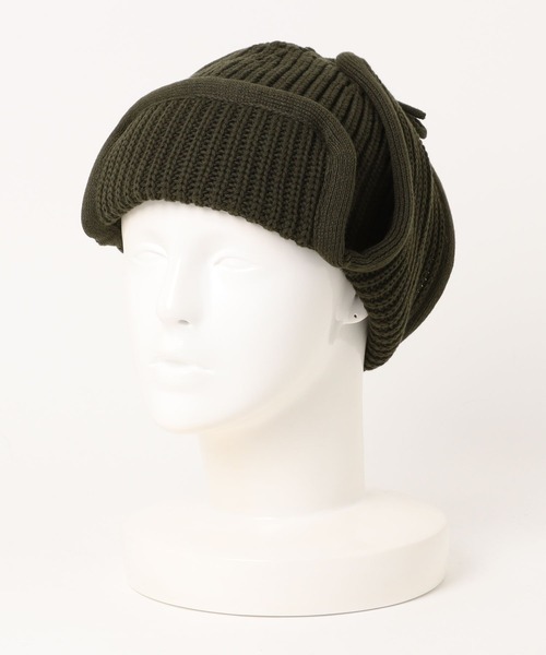 HUNTISM（ハンティズム） ニット帽 ニットキャップ Knit Bomber Cap