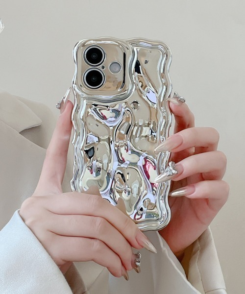 TONE SELECT GOODS スマホケース 「urge select」メタル ウェーブ