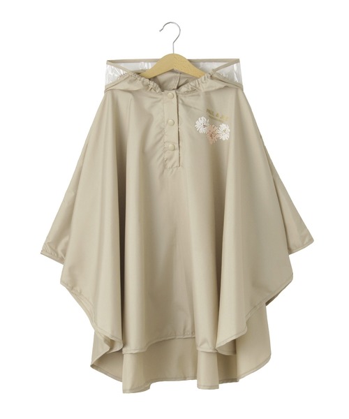 PAUL&JOE レインコート カッパ 子供レインポンチョ リュック対応