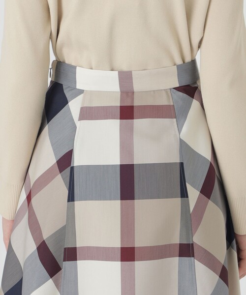 美品✨ブルーレーベルクレストブリッジ チェック タイトスカート M BLUE LABEL CRESTBRIDGE（ブルーレーベルクレストブリッジ） スカート