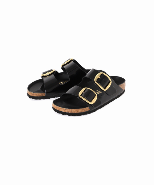 BIRKENSTOCK サンダル36 BIRKEN STOCK(ビルケンシュトック) サンダル 36 レディース - グレー