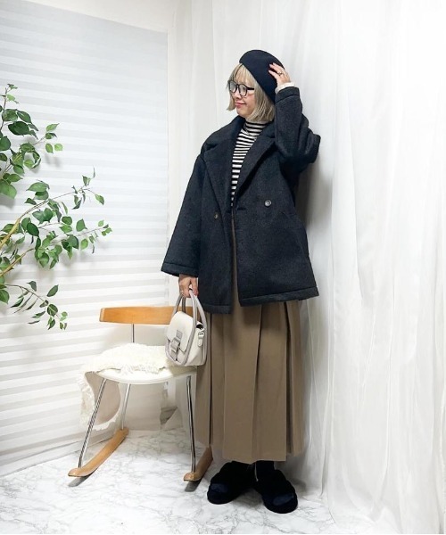 スカート バックゴムボックスプリーツスカート : ZOZOTOWN Yahoo!店