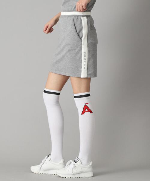 ADABAT STREAM（アダバット ストリーム） スカート サイドラインニット