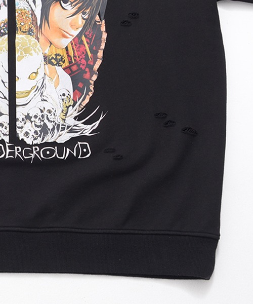UNDERGROUND DEATHNOTE Tシャツ メール便送料無料】P.N.UNDERGROUND×DEATH NOTEコラボ Tシャツ