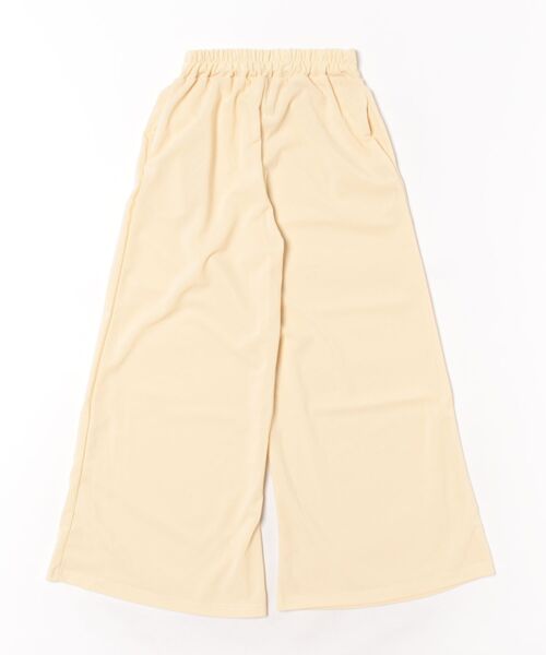 BLANC FICELLE パンツ ハイウエスト ワイドパンツ レディース