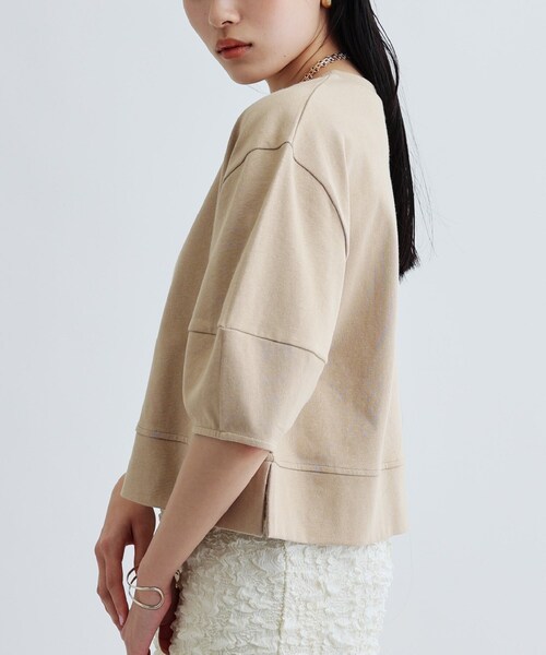 GALLEST / ギャレスト 【再入荷】フォルムスリーブカットソー 再入荷】フォルムスリーブカットソー（カットソー） | GALLEST