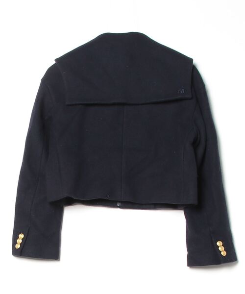 「MADISON BLUE」 刺繍ブルゾン 1 ネイビー レディース_画像2