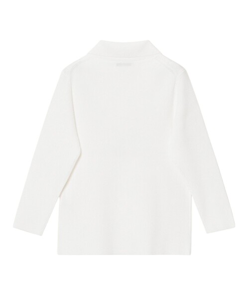 ANAYI（アナイ） カーディガン 襟付きリブカーディガン レディース