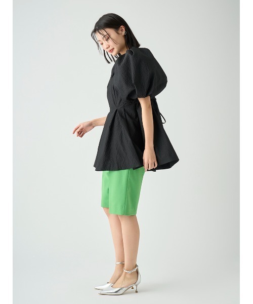 CELFORD - CELFORD(セルフォード) チュニック サイズ36 S レディース美品  - 黒 クルーネック/半袖 CELFORD 「CELFORD」 半袖チュニック 36 ブラック レディース