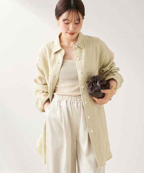 ブラウス シャツ PROTAGONISTA/プロタゴニスタ 別注 2WAY ASA シャツ レディース