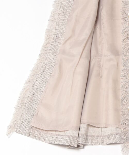 ST.ROONEY（セントルーニー） ベスト ジレ ツイードフリンジベスト「低