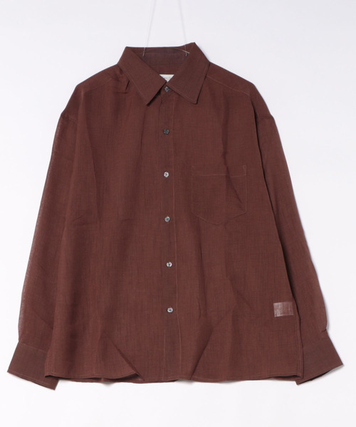 ZIP FIVE（ジップ ファイブ） シャツ ZIPFIVE WHITELINE シアーシャツ