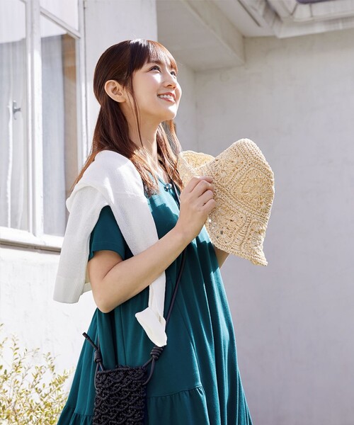 Tiaclasse ワンピース 「小倉優子さん着用」“サマさまカットソー