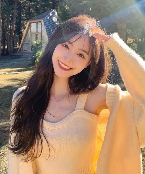 「almo」 「sevens」ニットアンサンブル FREE ピンク レディース_画像9