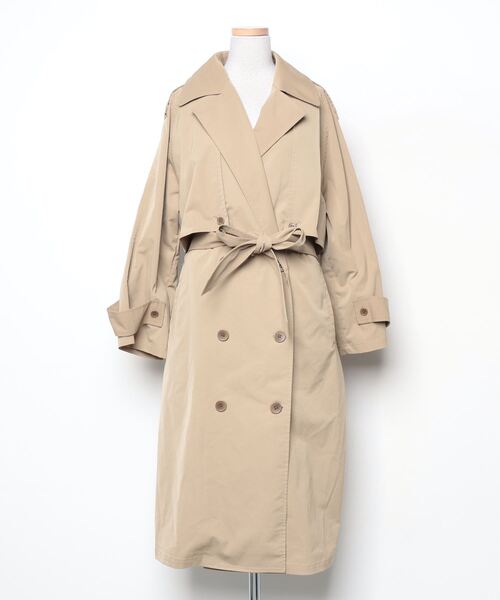 cardo fabrica トレンチコート FREE イエロー レディース : ZOZOTOWN