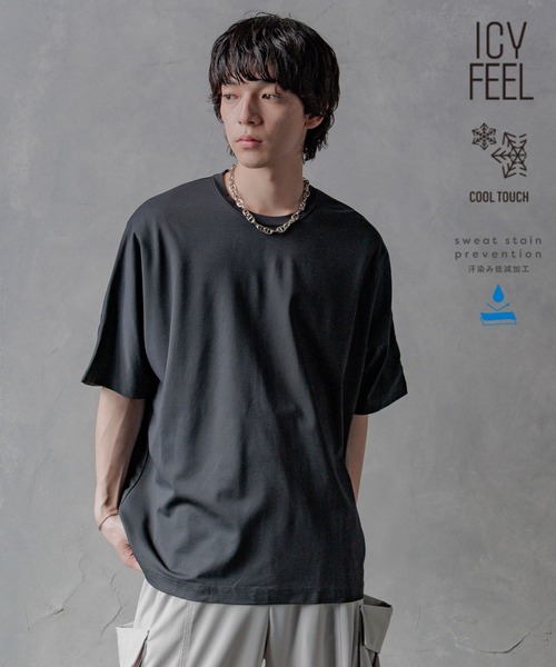 HARE（ハレ） tシャツ 「接触冷感 汗シミ低減」ICYポンチドルマン
