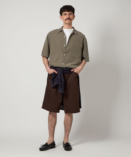 ＜Steven Alan＞ SLEEVE SHIRT-LOOSE/シャツ 8100025Y0004_m1_c101.jpg