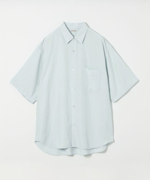Steven Alan RAINPRINT シャツ　半袖　ルーズ　S　 日本製 p14050098-b.jpg