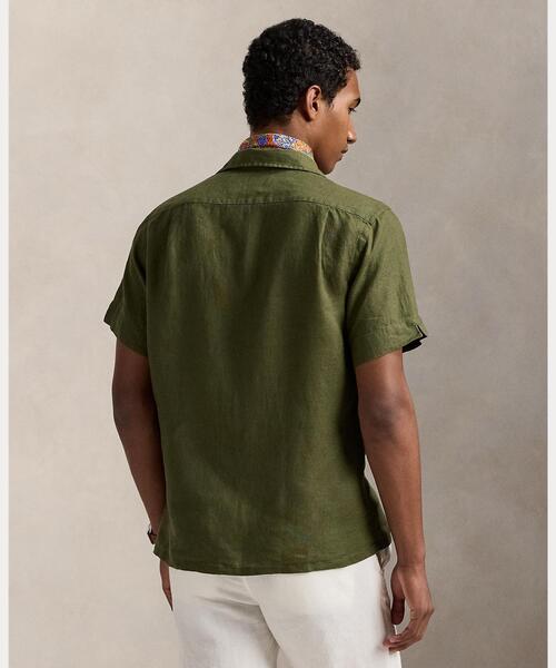 POLO RALPH LAUREN シャツ クラシック フィット リネン キャンプ