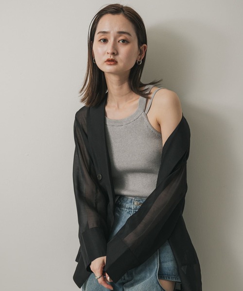 SENSE OF PLACE by URBAN RESEARCH タンクトップ ノースリーブ