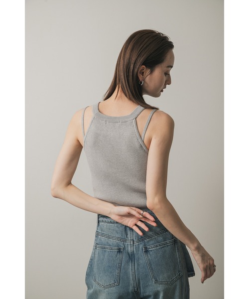 タンクトップ ノースリーブ ストレッチタフタノースリーブTEE レディース SENSE OF PLACE by URBAN RESEARCH タンクトップ ノースリーブ