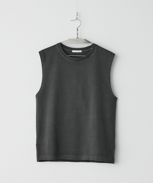 WYM LIDNM タンクトップ EXTRA FINE COTTON SLEEVELESS TEE メンズ