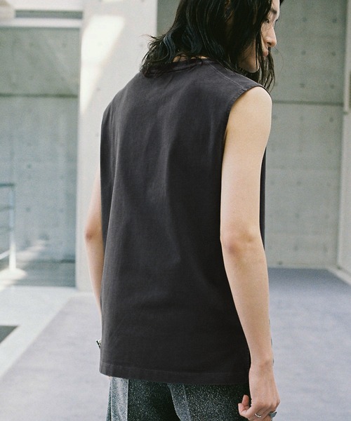 WYM LIDNM タンクトップ EXTRA FINE COTTON SLEEVELESS TEE